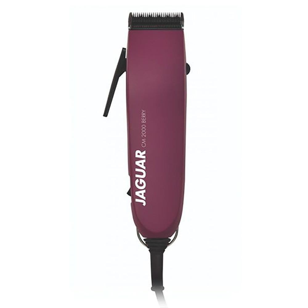 Машинка для стрижки Jaguar CM2000 Berry для стрижки волос с пивотным двигателем 6 насадок (85608)
