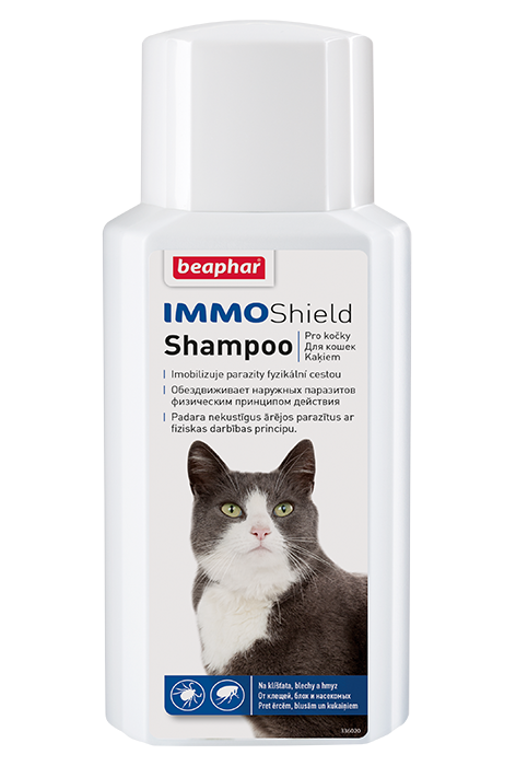 Шампунь від паразитів для кішок Beaphar IMMO Shield 200 мл (1134856150) Шампунь від паразитів для кішок Beaphar IMMO Shield 200 мл (1134856150)