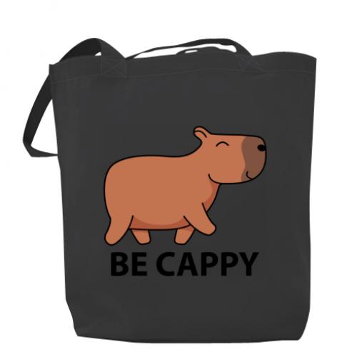 Шоппер Капибара Be Cappy 37x41 см Темно-серый (13450964-28-184883)
