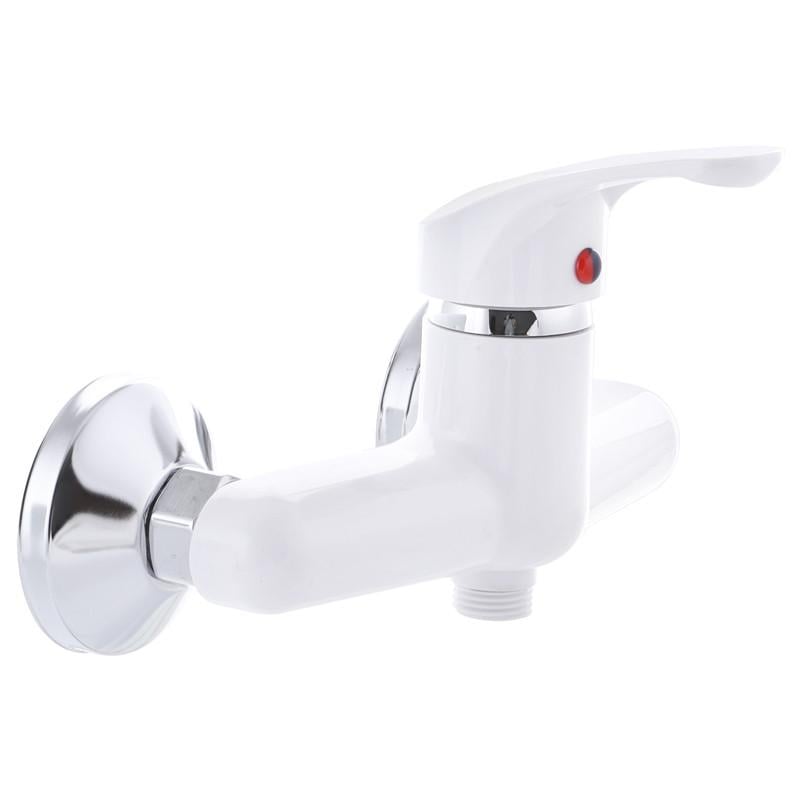 Смеситель для душа PLAMIX AFINA-003 без шланга и лейки Белый (PM0567)