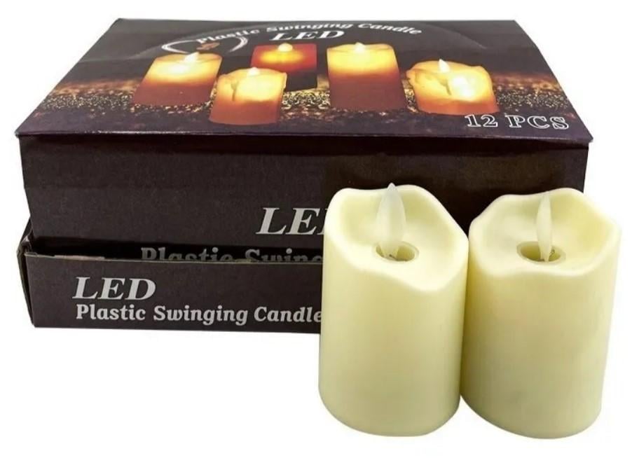 Набор электронных светодиодных свечей 12 шт. (1756375553) - фото 8 Набор электронных светодиодных свечей 12 шт. (1756375553) - фото 8