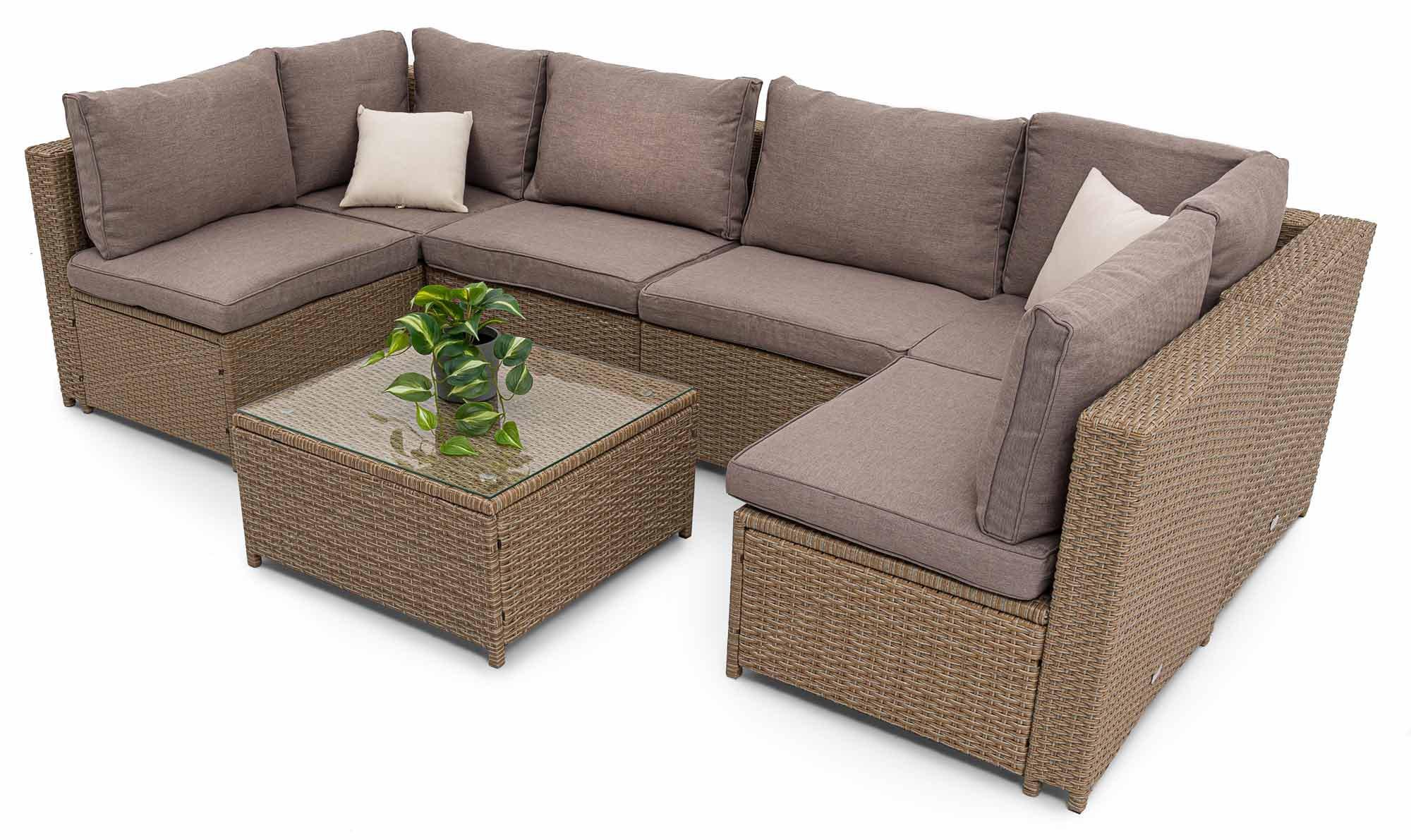 Набор садовой мебели di Volio Torino Бежевый/Светло-серый