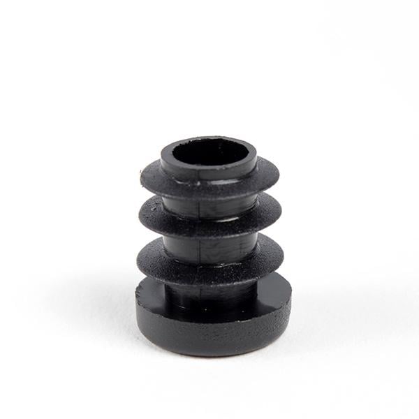 Заглушка круглая внутренняя 18 мм 1 шт. Черный (RDI-18-BLK-107) - фото 2