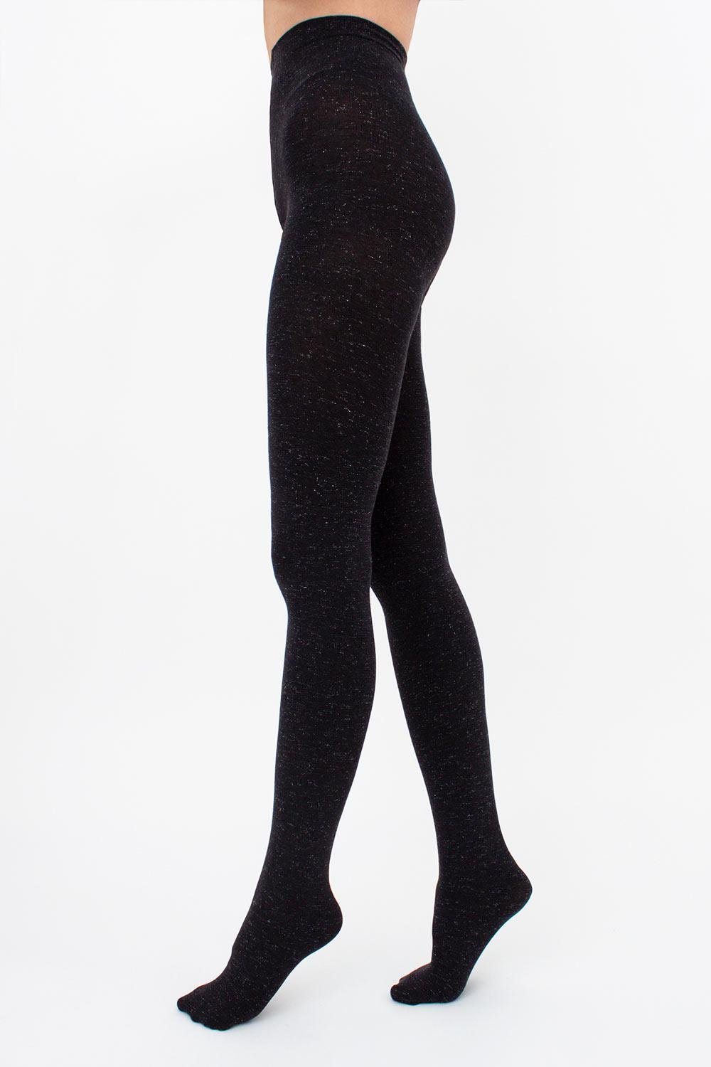 Колготки жіночі Giulia SOFT COTTON LUREX бавовняні з люрексом 2 Black (27067934)