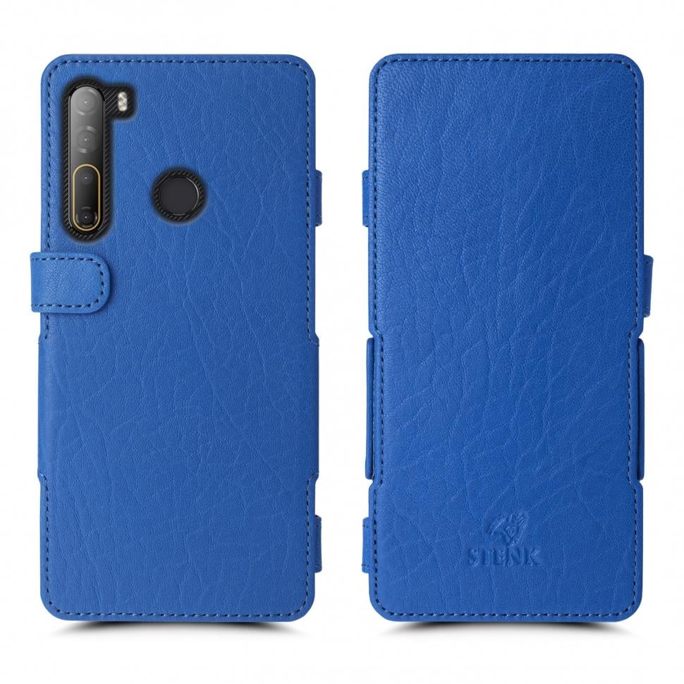 Чехол книжка Stenk Prime для HTC Desire 20 Pro Ярко синий (68185)