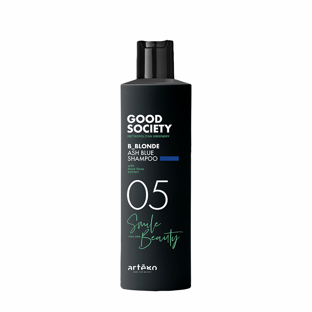 Шампунь оттеночный Artego Good Society 05 B-Blonde Ash Blue Shampoo с пепельно-синей пигментацией 250 мл (0165905)