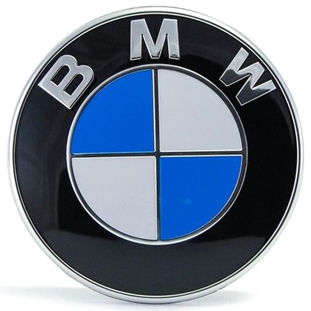 Емблема багажника BMW 78 мм Синій (15421787)