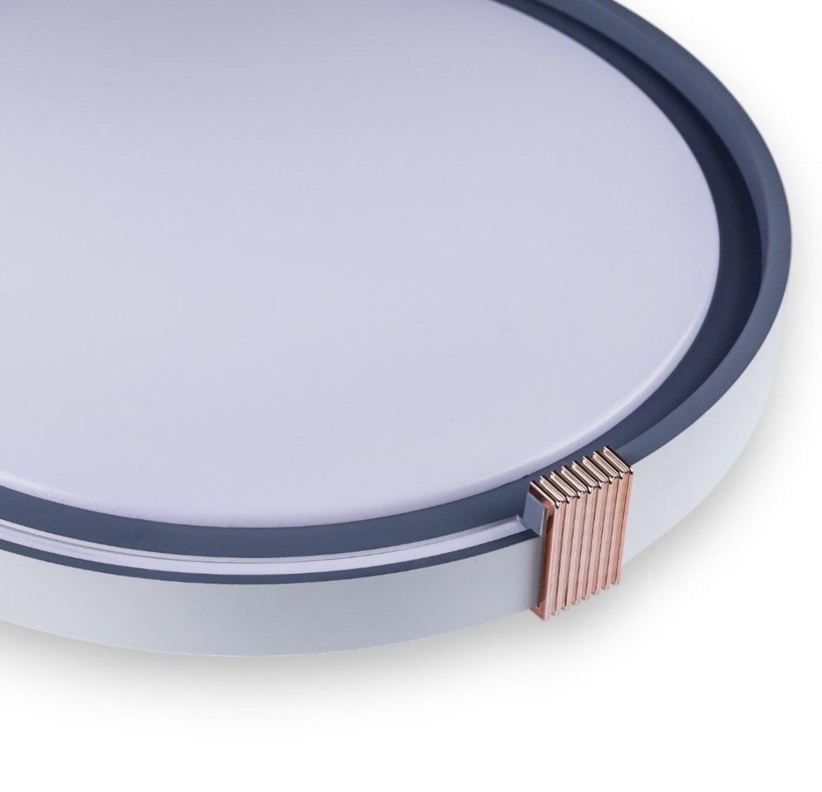 Потолочный светильник Vestum COLISEUM матовый 60W 3000К-6500К с ДУ 395х60 мм Белый с синим - фото 2 Потолочный светильник Vestum COLISEUM матовый 60W 3000К-6500К с ДУ 395х60 мм Белый с синим - фото 2