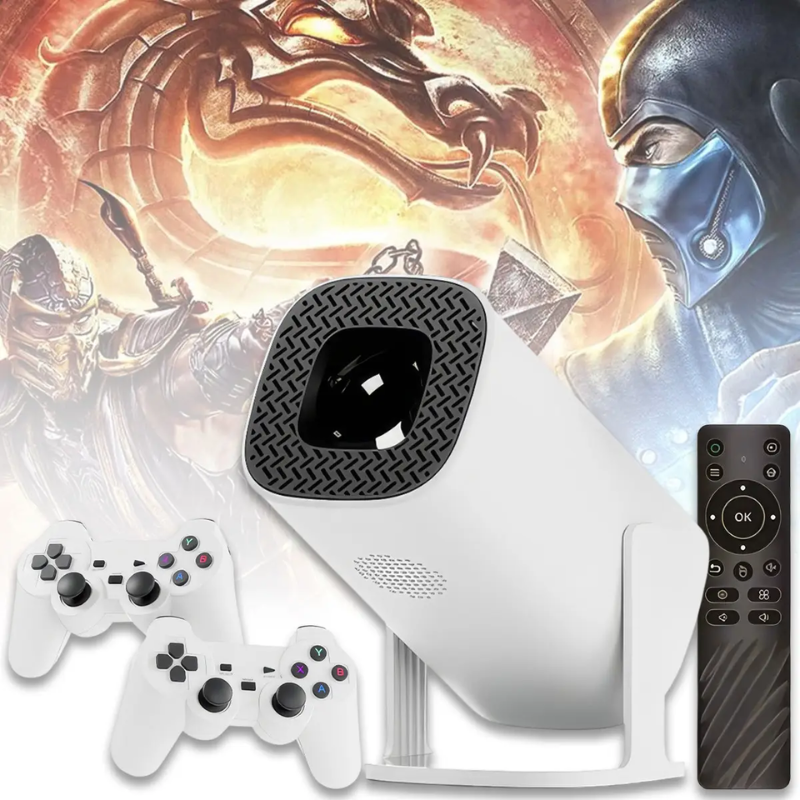 Смарт-проєктор S40 із двома джойстиками Bluetooth/WiFi 1280x600p (25880225) - фото 7 Смарт-проєктор S40 із двома джойстиками Bluetooth/WiFi 1280x600p (25880225) - фото 7