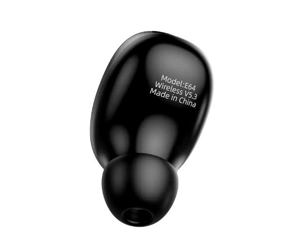 Моногарнітура Hoco E64 Mini Bluetooth Black - фото 4