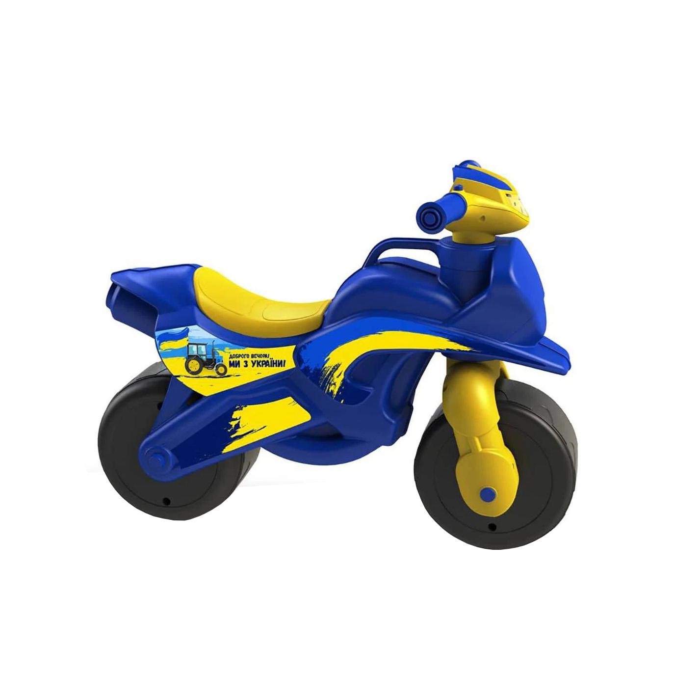 Біговел музичний дитячий Doloni від 1 року двоколісний Синій (BT-168-B-40)