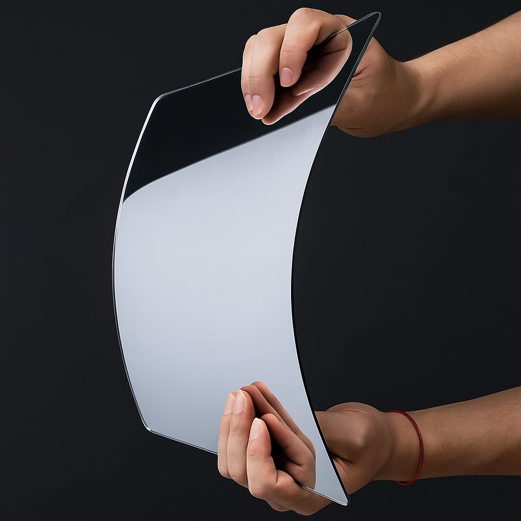 Дзеркало-самоклейка на стіну квадратне Stick Mirror 30х30 см (6330) - фото 3