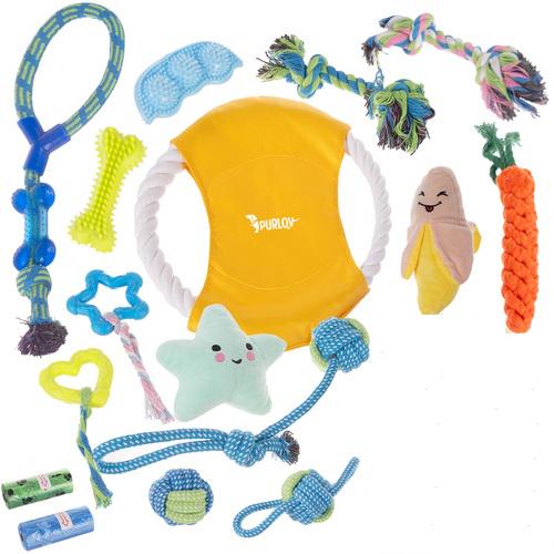 Набор игрушек для собак Purlov 25384 16в1 (25384)