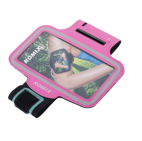 Чехол наручный Romix RH07-4.7 с сенсорным экраном универсальный Розовый