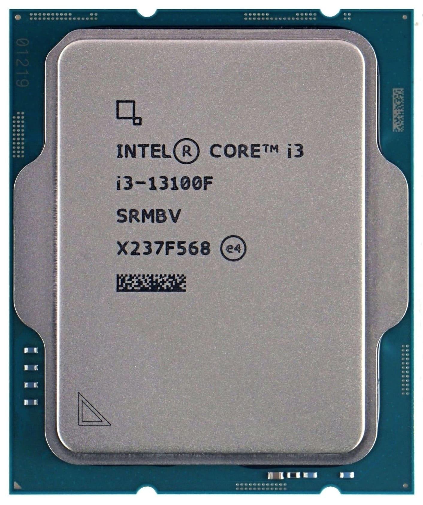 Процесор Intel Core i3 13100F BX8071513100F s1700 8T 4,5 ГГц