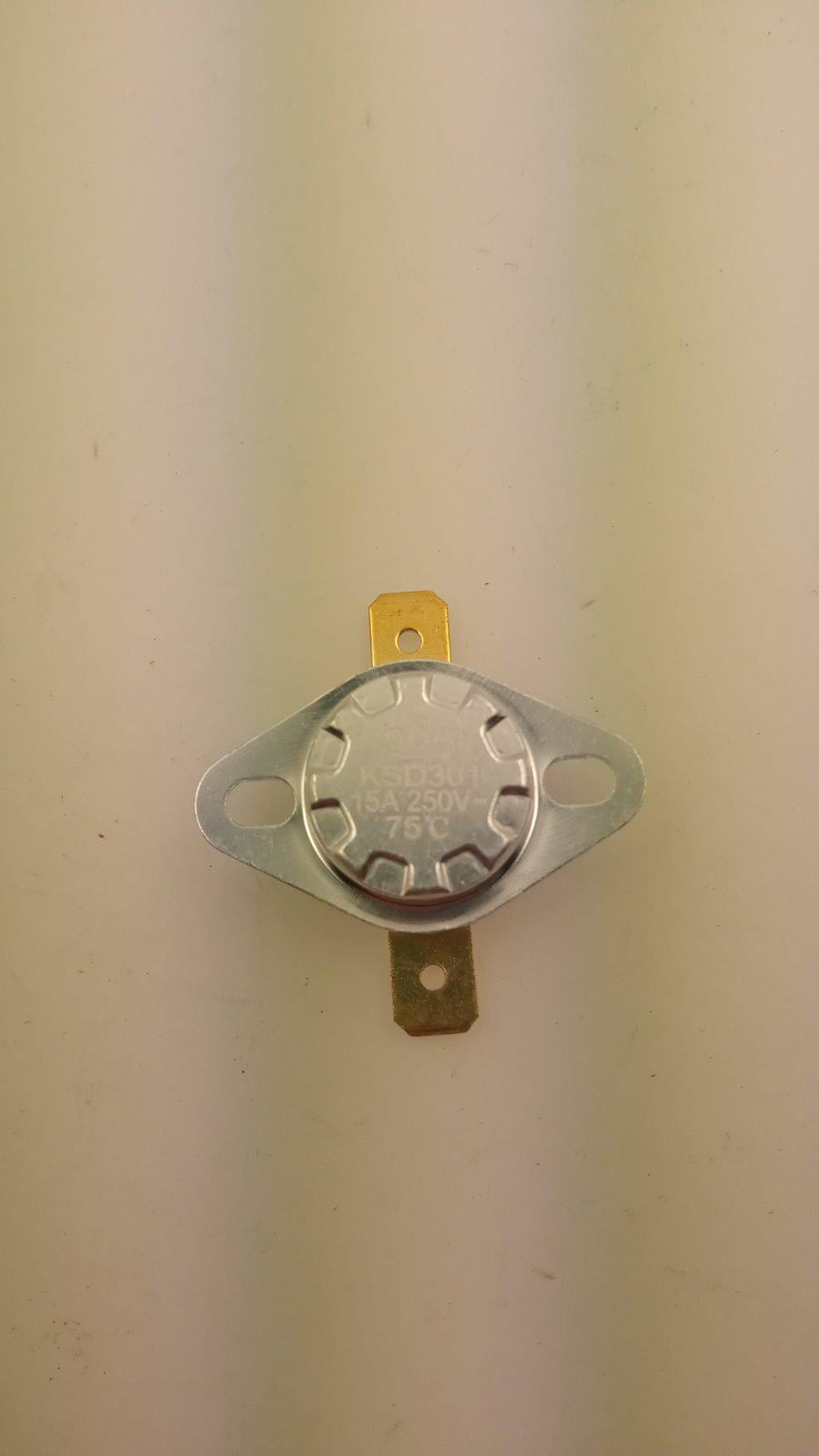 Термостат 75 °C 15A/250V (16202) Термостат 75 °C 15A/250V (16202)