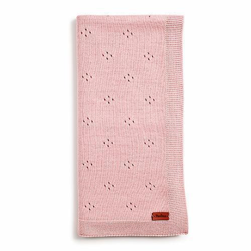 Мягкий плед для новорожденного Twins 80x80 см Розовый