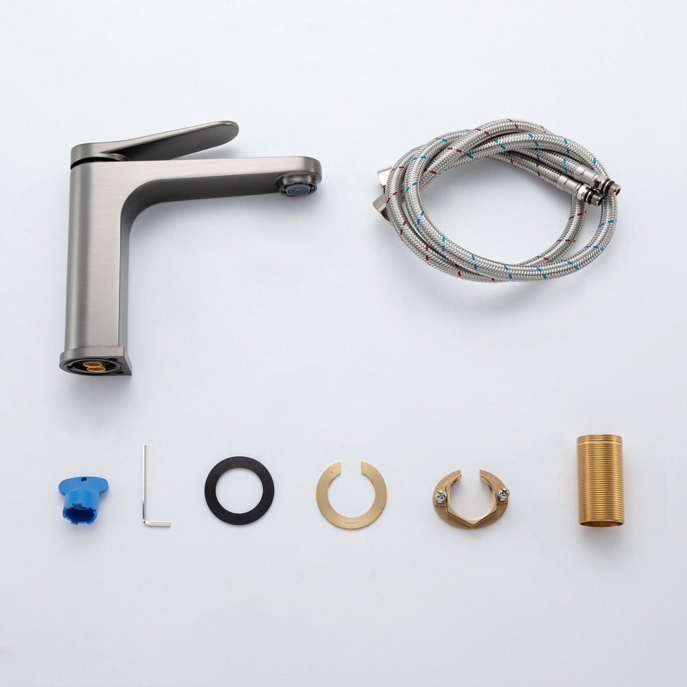 Смеситель для умывальника Gappo G1010-9 Графит (1055621) - фото 12 Смеситель для умывальника Gappo G1010-9 Графит (1055621) - фото 12