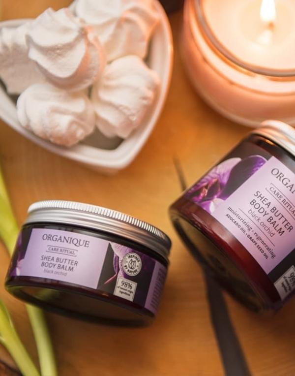 Бальзам для тіла та масажу Organique Care Ritual з олією Ши Shea Butter Чорна орхідея 200 мл (301096) - фото 4