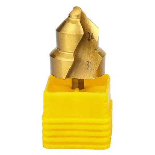 Свердло ступінчасте HSS титанове для ПВХ (354a7923) - фото 3