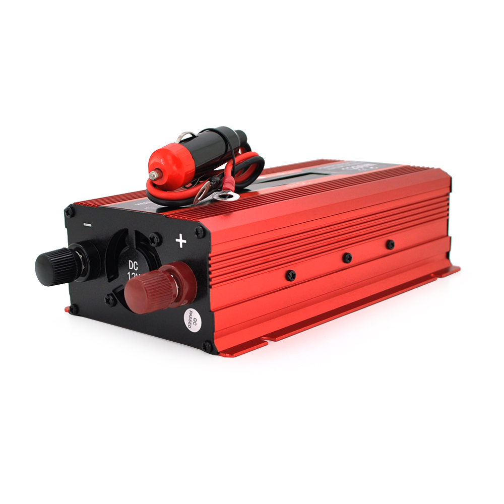 Инвертор напряжения KME1200W USB с аппроксимированной синусоидой 2 розетки 12/220V (26617920) - фото 2 Инвертор напряжения KME1200W USB с аппроксимированной синусоидой 2 розетки 12/220V (26617920) - фото 2