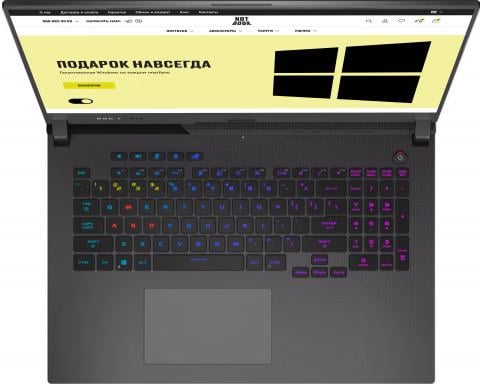 Ноутбук Asus ROG Strix G17 G713QR Black (G713QR-ES98Q) - фото 7