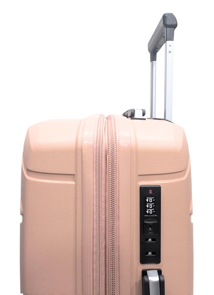Валіза малий під ручну поклажу Madisson Snowball 51304 поліпропілен S Рожеве золото - фото 4 Валіза малий під ручну поклажу Madisson Snowball 51304 поліпропілен S Рожеве золото - фото 4