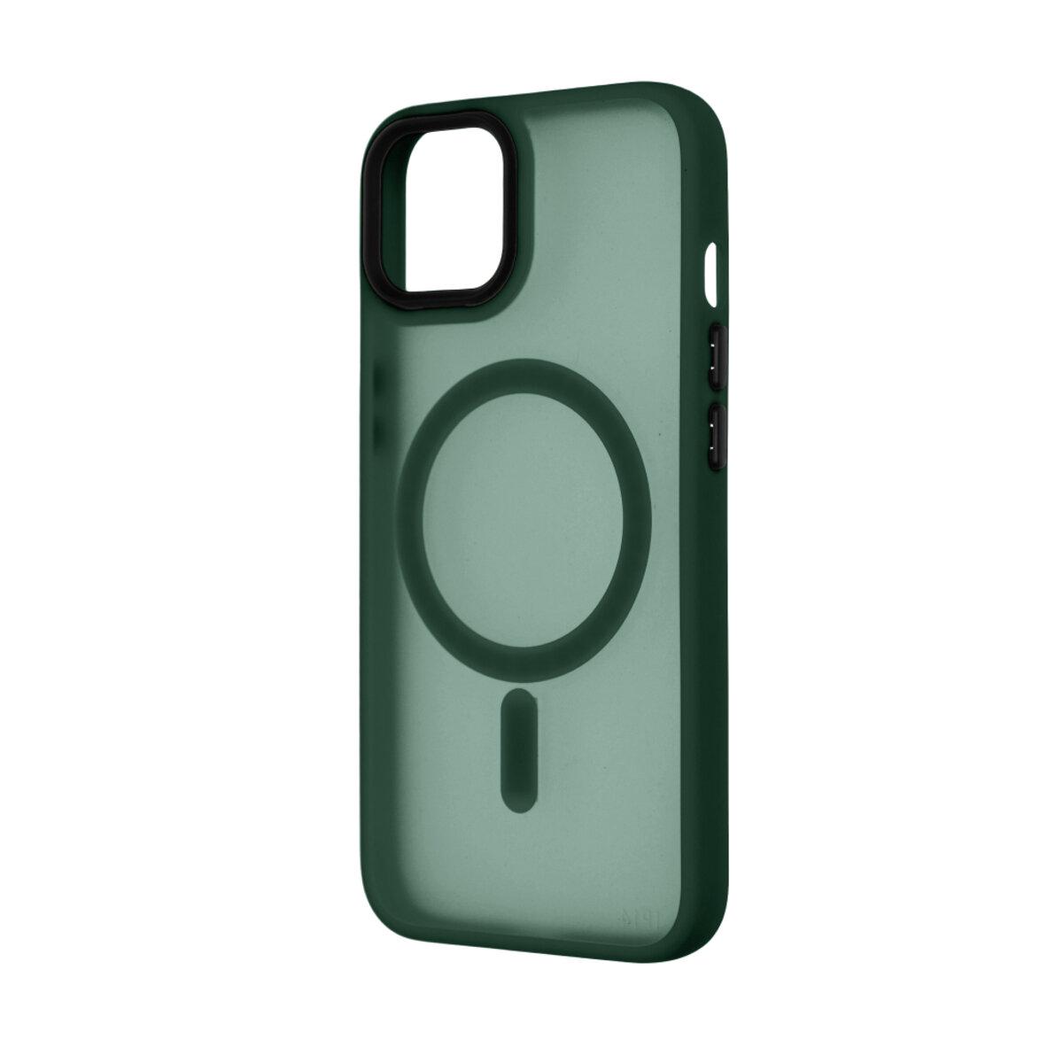 Протиударний чохол для Apple iPhone 15 Cosmic Magnetic Color HQ / Green