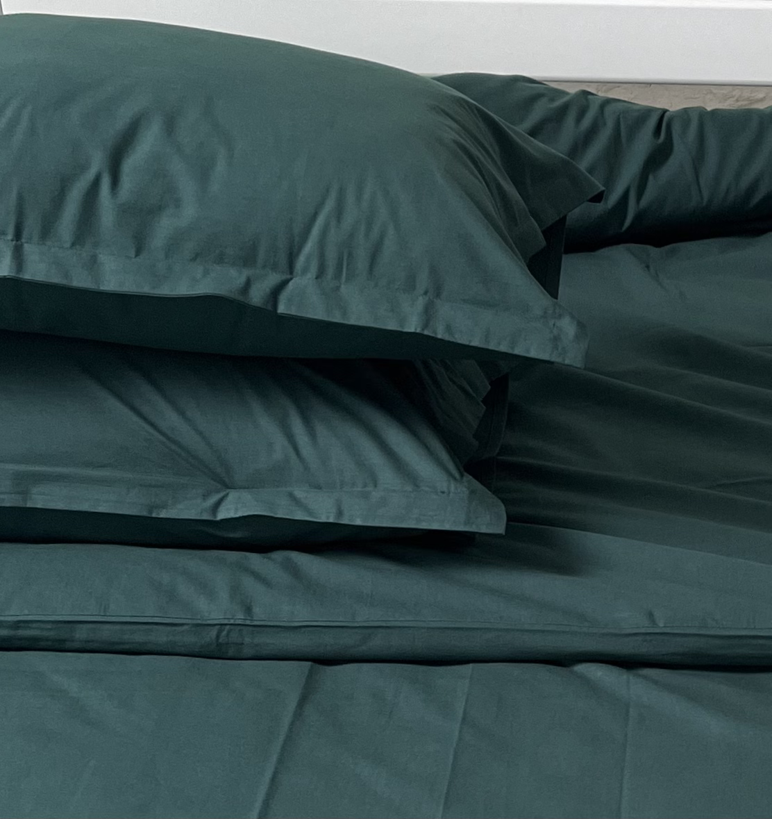 Комплект постельного белья White Dream полуторный 155х215 см вареный хлопок Зеленый (2001/3)