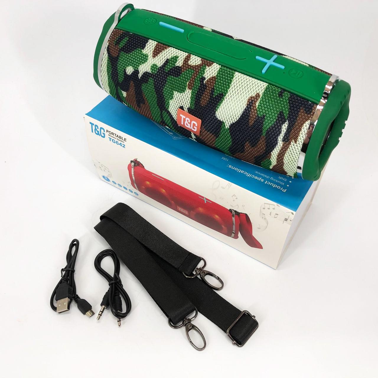 Колонка портативна TG642 з RGB підсвічуванням та ремінцем - фото 10 Колонка портативна TG642 з RGB підсвічуванням та ремінцем - фото 10