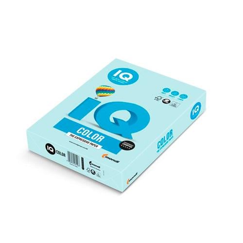 Папір кольоровий IQ Color A4 80 г/м2 500 аркушів Світло-блакитний (BL29/A4/80/IQ)