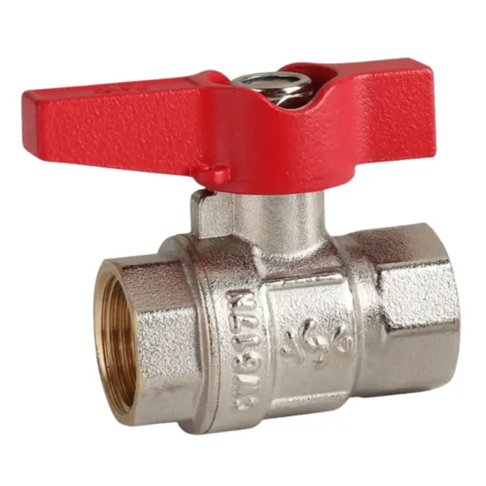 Кран кульовий ASG 1/2" ВВ прямий латунь (6552928) Кран кульовий ASG 1/2" ВВ прямий латунь (6552928)