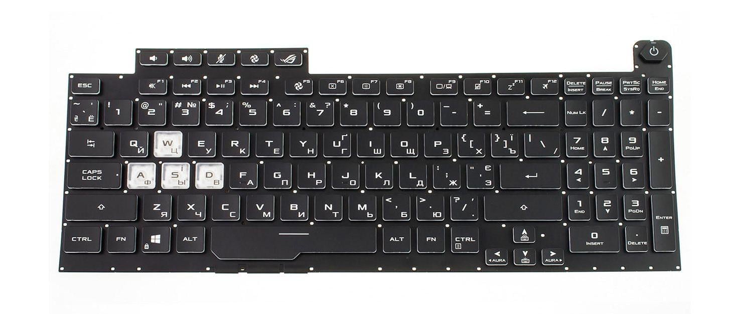 Клавиатура для ноутбука Asus G731GU (0KNR0-661MRU00)