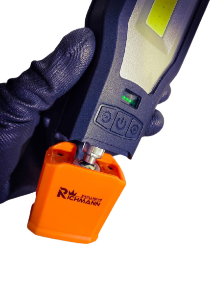 Ліхтарик світлодіодний акумуляторний Richmann LED COB 10 W/LED 5 W 550 Lm (C6819) - фото 6