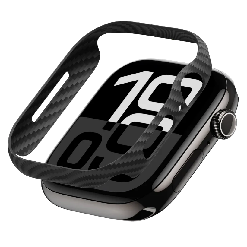 Чохол накладка Pitaka Air Case для Apple Watch 10 46 мм Black/Grey (AWB2401) - фото 2 Чохол накладка Pitaka Air Case для Apple Watch 10 46 мм Black/Grey (AWB2401) - фото 2