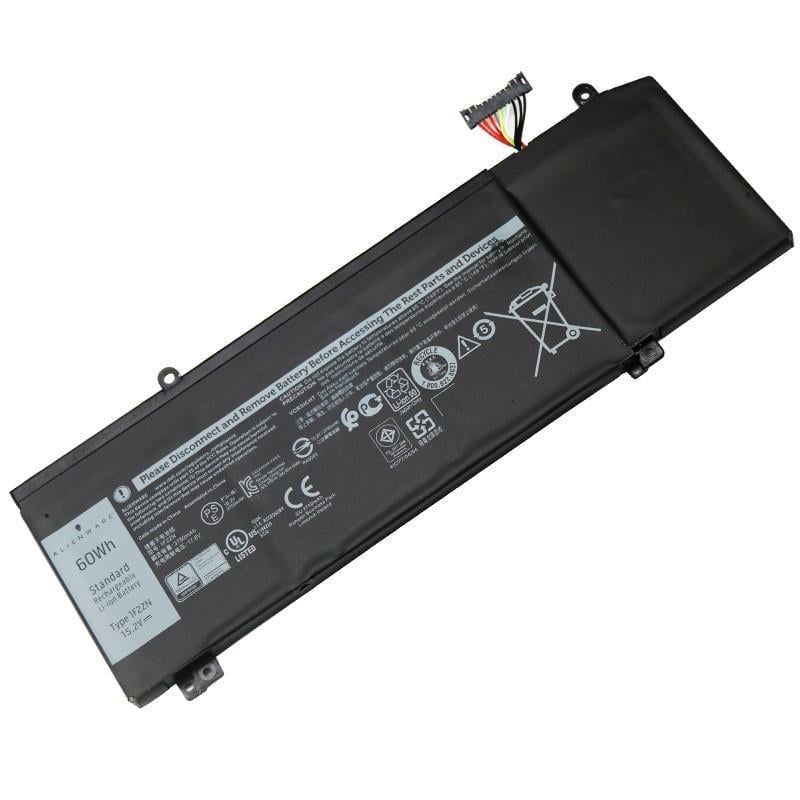 Аккумулятор для ноутбука Dell Alienware M15 R1 2018 M17 R1 2019/1F22N/15/2 V/3750 mAh/60 Wh