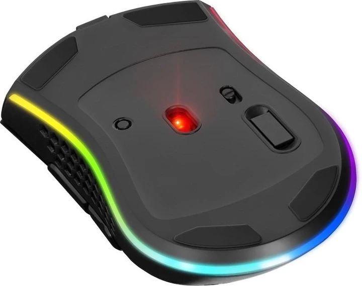 Миша бездротова ігрова RGB K-Snake 2.4G з підсвічуванням Чорний (BM600) - фото 6 Миша бездротова ігрова RGB K-Snake 2.4G з підсвічуванням Чорний (BM600) - фото 6