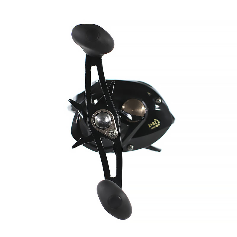 Катушка мультипликаторная рыболовная Yumoshi GBK 200 Right Black/Brown - фото 3 Катушка мультипликаторная рыболовная Yumoshi GBK 200 Right Black/Brown - фото 3