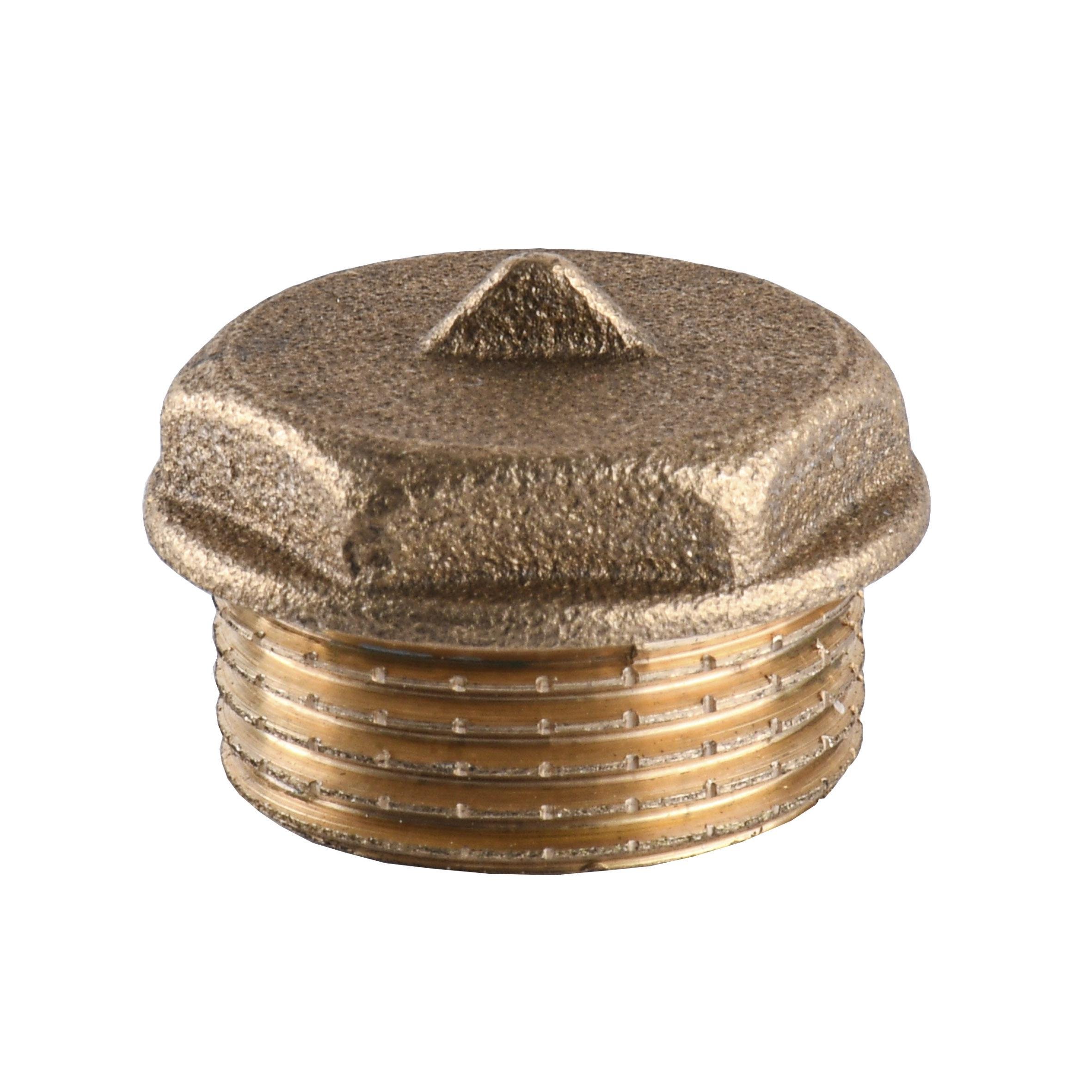 Заглушка латунная VA 3/4" ЗР штампованная (А1002А) Заглушка латунная VA 3/4" ЗР штампованная (А1002А)