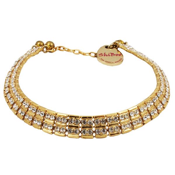 Нашийник для собак Shiboo Sissi-choker ланцюг 35 см Золотий