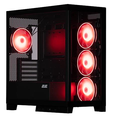 Корпус для ПК 2E GK701B Gaming Fantom Чорний (12909950) - фото 2