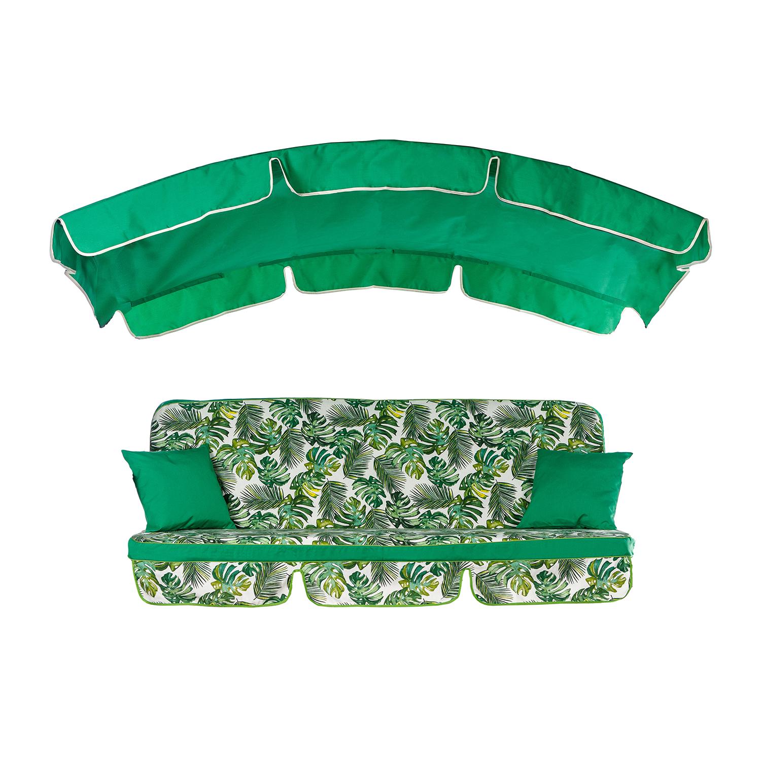 Комплект к качели Ost-Fran BALI ткань Bahamas verde/2314 170x110x7 см (3778)