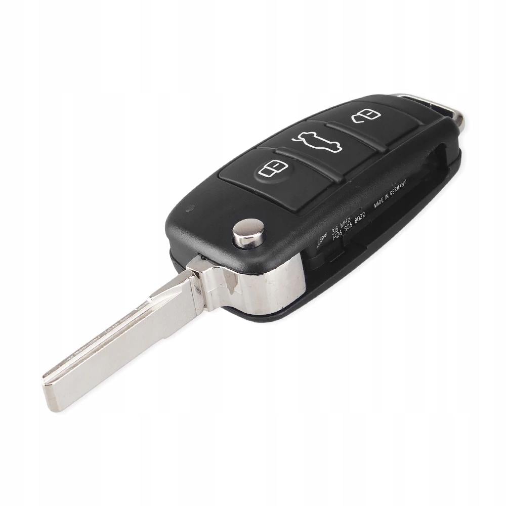 Выкидной корпус ключа на 3 кнопки Audi A3 8P/A4 B7/A6 C6/A8/TT/Q7/S6 4F0837220N - фото 4