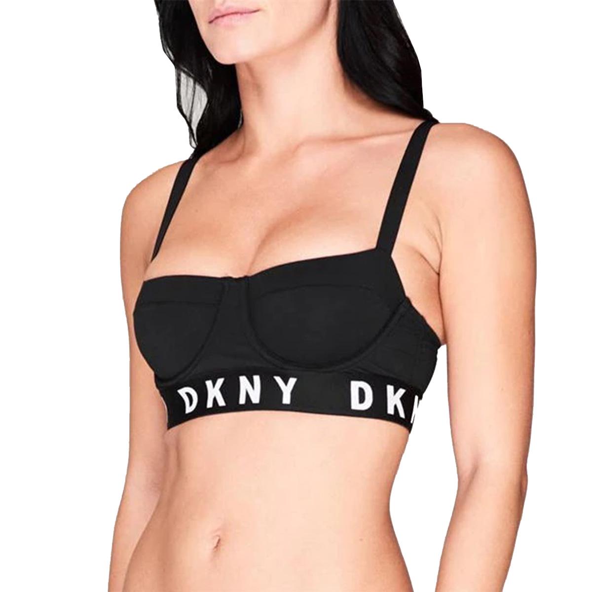 Бюстгальтер классический на косточках DKNY Cozy boyfriend D80/36 Black - фото 2