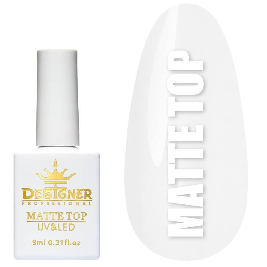 Топовое матовое покрытие Designer Professional Matte Top 9 мл