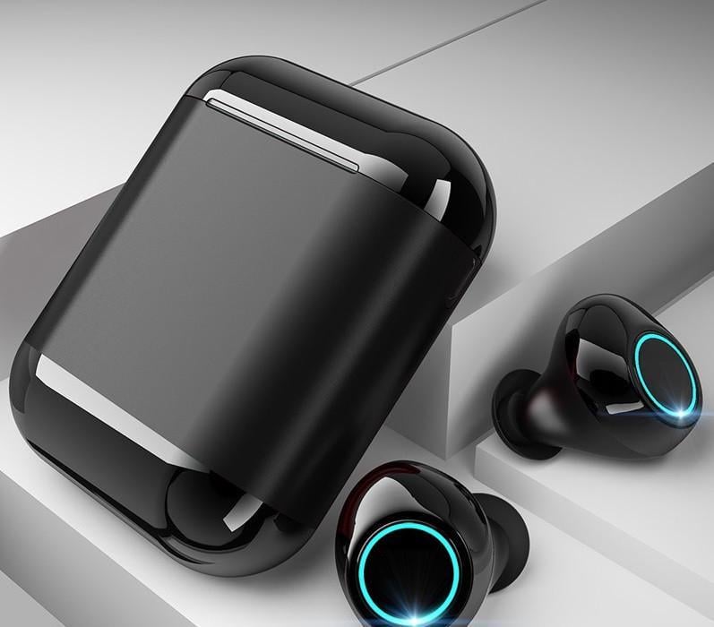 Наушники беспроводные SUNROZ S7 TWS Bluetooth Черный (SUN4433)