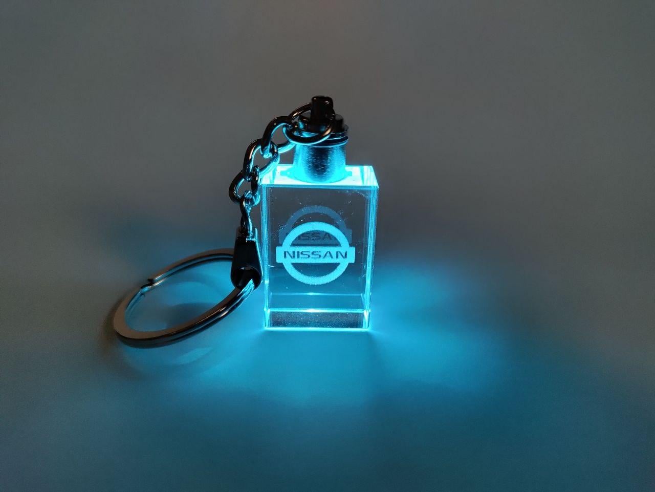 Брелок LED Кристалл NISSAN (1850585330)