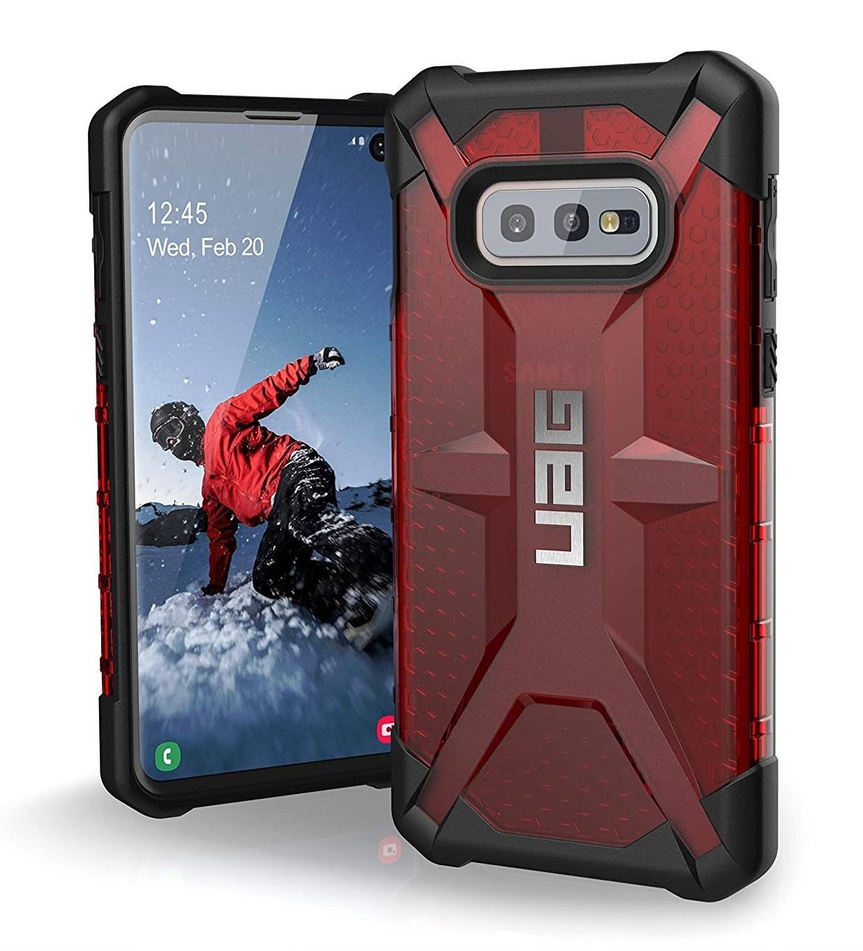 Чехол прозрачный противоударный UAG Plasma для Samsung Galaxy S10e (5.8") Magma