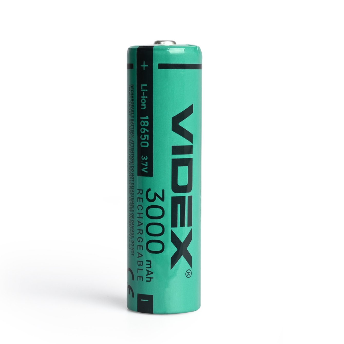 Акумулятор Videx літій-іонний 18650 без захисту 3000mAh bulk (2686108164)