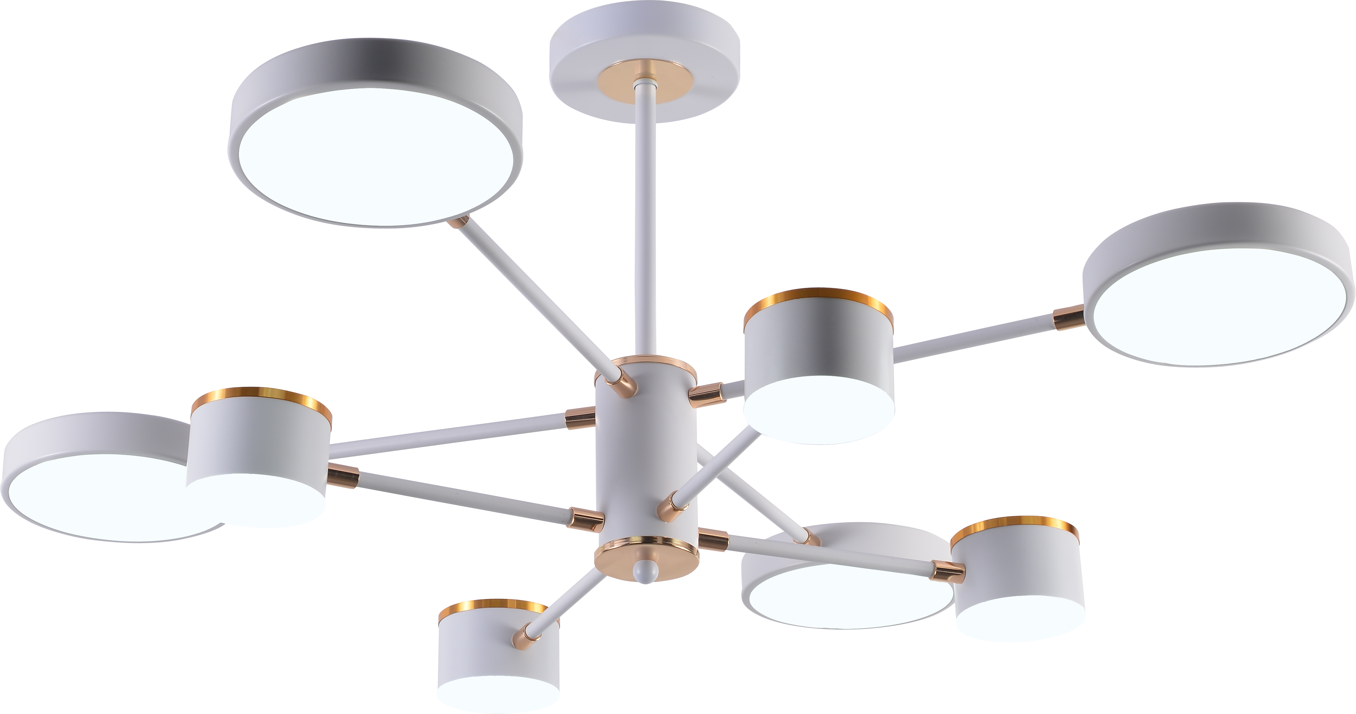 Люстра світлодіодна акрилова Sirius B X13288/8 WT+FGD (000041555)